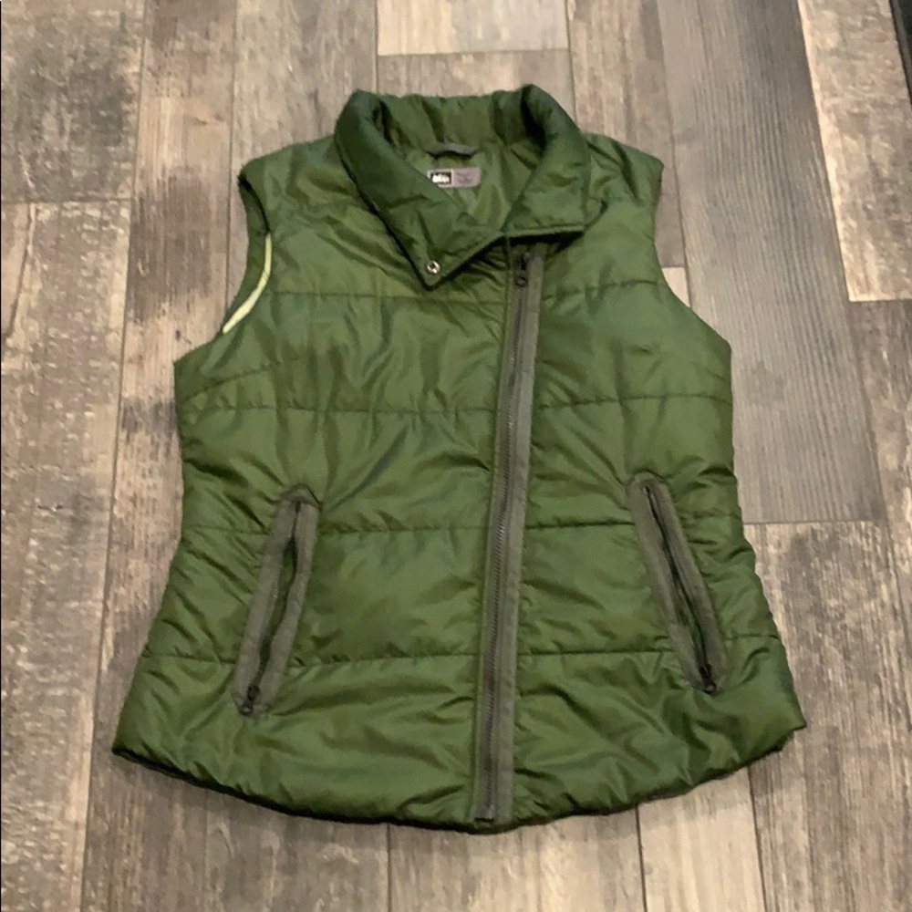 REI asymmetrical vest